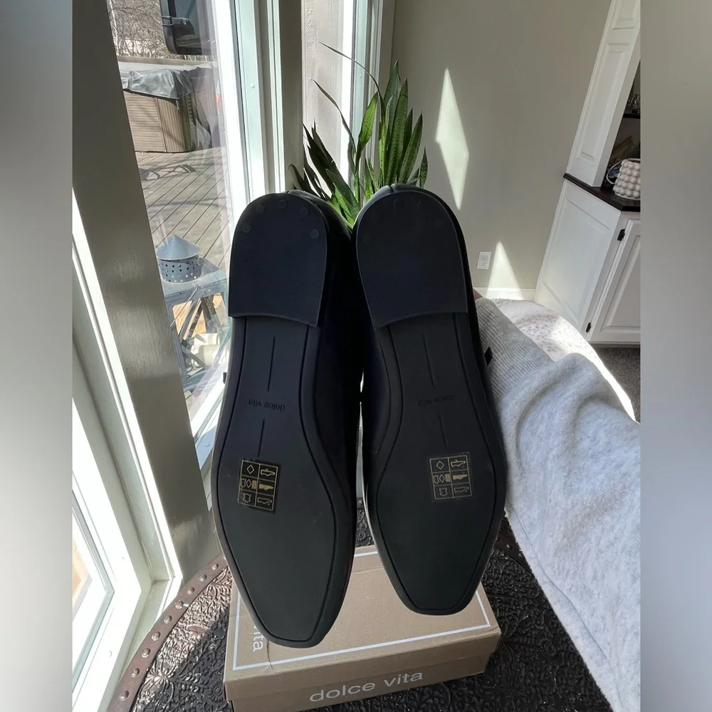 DOLCE VITA AILEEN MARY JANE FLATS IN BLACK 6.5 - Picture 9 of 9